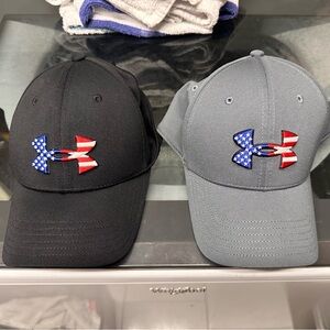 Under Armour fitted Hats.  x2